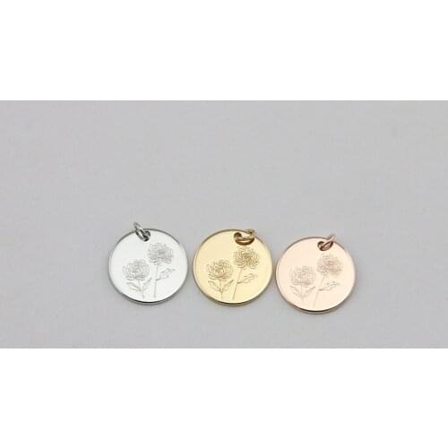 Factory Wholesale Ladies Bijoux Pendant Women Charm Jewelry Chrysan Flower Accessories