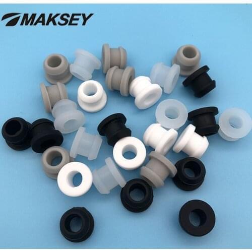 MAKSEY Rubber o-ring gaskets Water sealed washer 9mm 9.5mm 10mm 10.5mm 11mm pvc grommet with hole Silicone rubber tube flexible
