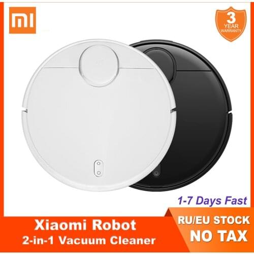 Original Xiaomi Mijia STYTJ02YM Robot 2-in-1 Vacuum Cleaner Mi Aspirateur 2100pa Wifi Smart Planned Clean Mi Home App CN Version