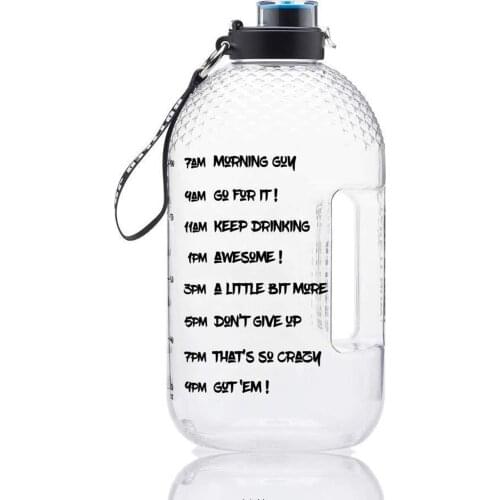 Sports Water Bottle Wide Mouth Hydration Water Jug for Gym Camping Workouts