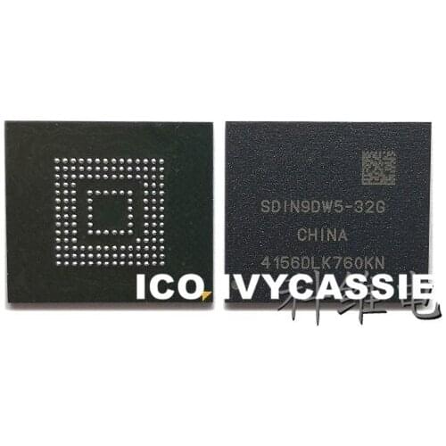 SDIN9DW5-32G eMMC BGA153 32GB Phone Nand Flash Memory IC Storage Chip Soldered Ball Pins
