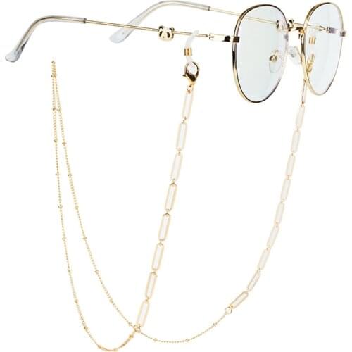 Vintage Multifunctional Metal Sunglasses Chain Eyewear Accessories Glasses Chain Women Eyeglass Chain Rope Mask Lanyard Chain