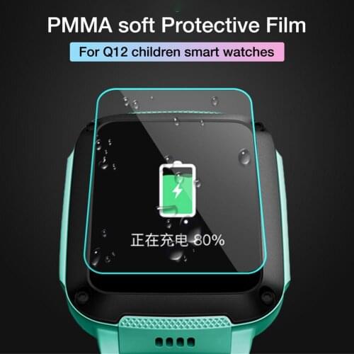 3 Pcs 9H Hardness HD Glass Screen Film Protector For Q12 Baby Kids Child Smart Watch Smartwatch Glass Screen Protectors