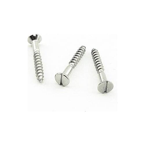 1pcs M6 steel Slotted countersunk head screw sheet metal screws self tapping bolts 80mm-120mm length
