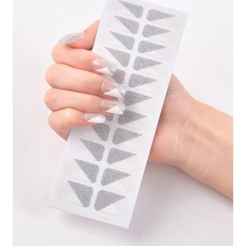 22 Tips/Sheet Solid Colors And Creative Nail Art Nail Decoration Nail Accesoires Manicure Decoration Full Beauty Nail Tips