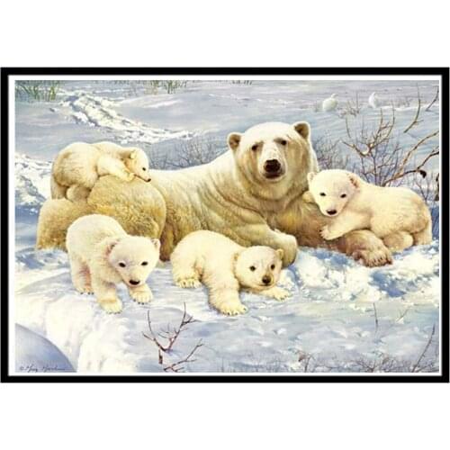 DIY 5D diamond painting animal landscape round diamond embroidery mosaic home decoration pattern handmade