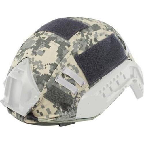 Outdoor live-action CS game field equipment Fast tactical helmet camouflage helmet cover