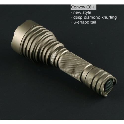 Convoy C8+ with XPL HI LED,copper DTP board and ar-coated inside,new firmware