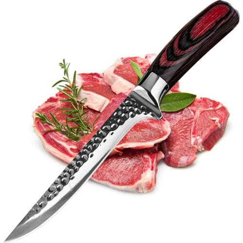 Kitchen Knives Forged Boning Knife Fish Knife Slaughter Stainless Steel KnifeTwosun Knife Chef Knife For Kitchen Cooking Tools