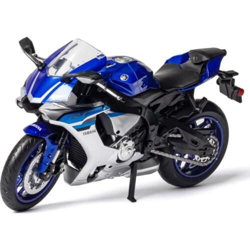 Hot 1:12 scale japan yama YZF-R1 metal model diecast motorcycle city vehicle pull back alloy toy collection for gifts