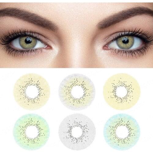 1 Pair Colored Colorful DIY Cosmetic Evil Eye Glasses Solution for Women Party Decoration Eye Makeup Beauty Tool