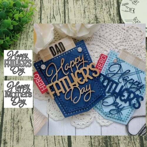 Metal Cutting dies English vocabulary cut Scrapbooking Paper Craft Handmade Card Punch Art Cutter Decorative