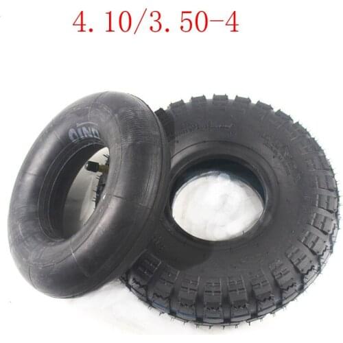 Lightning delivery 4.10/3.50-4 tyre inner tube for electric scooter tire Trolley tyre good quality