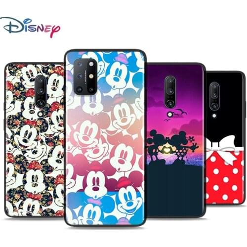 Silicone Cover Cute Minnie Mouse For OnePlus Nord N10 N100 8T 7T 6T 5T 8 7 6 Pro Plus Phone Case Shell Coque