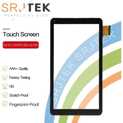 Srjtek For XC-PG1010-033-A2 HXS 10.1" Glass Touch Digitizer Screen Sensor Repair Panel Replacement Parts New