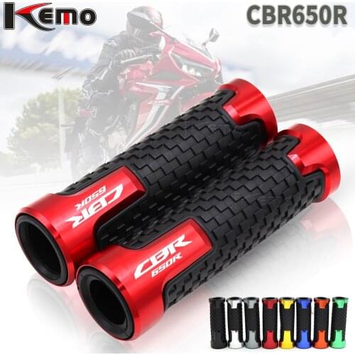 For HONDA CBR650R CBR 650R 7/8" 22mm Universal Motorcycle Accessories CNC Aluminum Handlebar Hand Grips Handle Bar End Grip