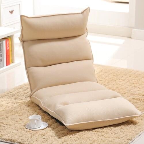 VESCOVO large tatami chaise resting beanbag bedroom lazy sofa chair for reading