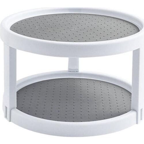 Rotatable Spice Box Rack Storage Box Shelf Kitchen Supplies Corner Seasoning Bottle Seasoning Storage Food Canister Keep Fresh