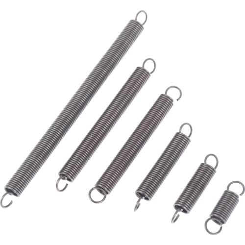 1Pcs Extension Tension Spring Springs Steel Hook Expansion Spring