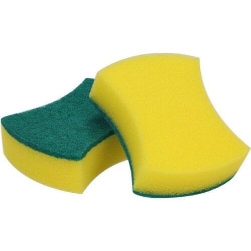 1 Pack Multi-Use Heavy Duty Scrub Sponge Extra Thin Magic Cleaning Sponges Eraser Sponge For Kitchen Bathroom Furniture Leath