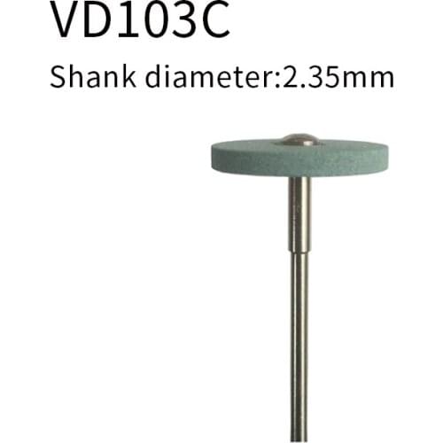 2.35mm Dental diamond stone ceramic grinding grinder zirconia full ceramic crowns polisher polishing for VD101C/VD103C