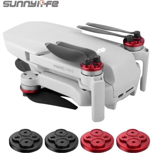 4PCS Sunnylife Upgraded Motor Cover Cap For DJI Mini /Mini 2 Drone Accessories Dust-proof Engine Protector Guard Aluminium