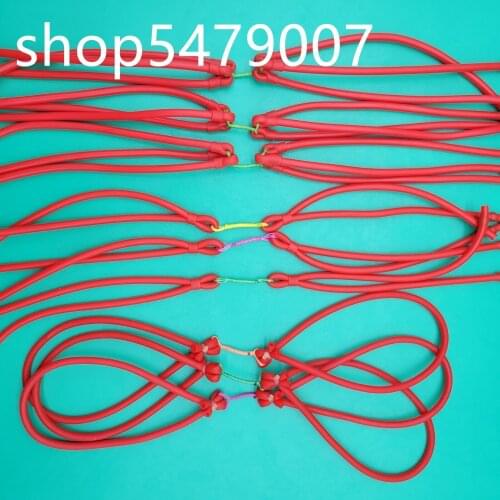 5/10pcs Hunting Slingshot Rubber Band Catapult Withpowerful Elastic Round Rubber Band For Outdoor Sport Shooting Bow Accessories