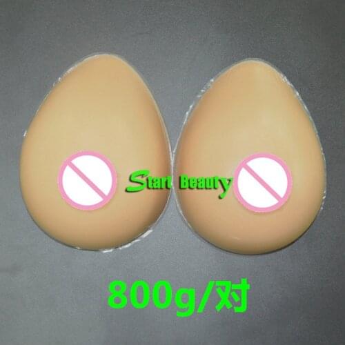 800g/pair C cup crossdresser Dark silicone breasts Bust fake breasts boobs tits realistic Man breast prosthesis transvestite bra
