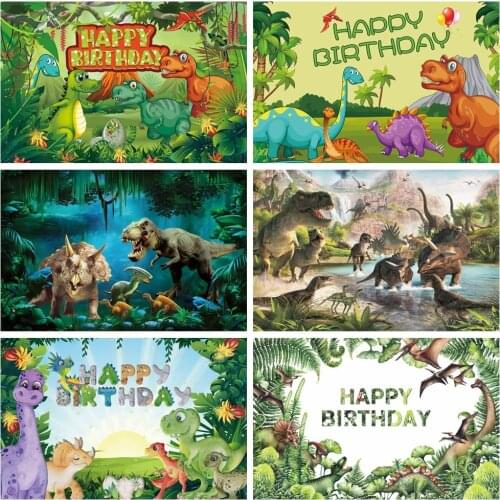 Yeele Jungle Forest Dinosaur Animal Safari Party Newborn Boy Birthday Baby Shower Photographic Backgrounds For The Photo Studio