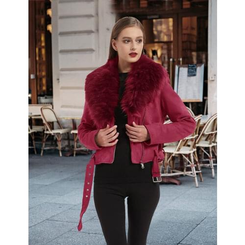 Giolshon Women's Leather Jackets