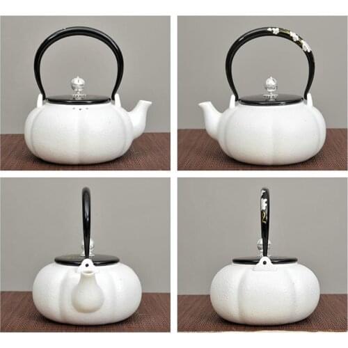 "KingTeaMall" Chaozhou Pottery Mud Water Boiling Kettle for Chinese Gongfu Tea, Teawares, Teasets, Teatools, Gifts