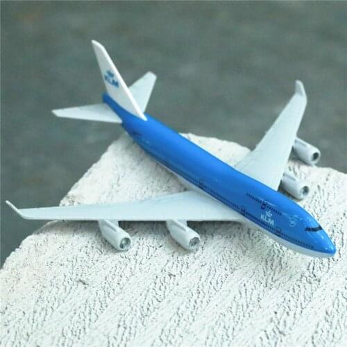 KLM Royal Dutch Airlines Airplane Diecast Aircraft Model 6" Metal Plane Aeroplane Home Office Decor Mini Moto Toys for Children