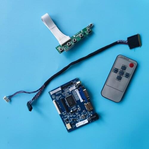 Kit Work for HV121WX5 1280x800 Controller Board Screen remote display monitor panel driver 2AV VGA AV LED HDMI-compatible LCD