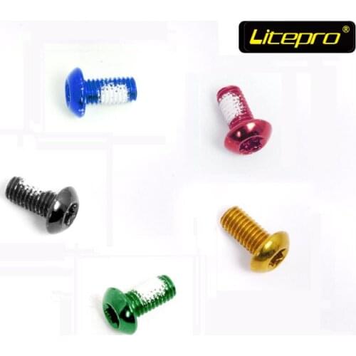 Litepro Bike Disc Brake Screw m5*10 Ultra Light Rotor Bicycle Parts
