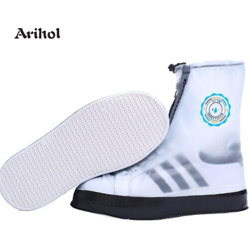Reusable Rain Shoes Covers Durable Non Slip Rain Snow Overshoes Short Rain Boots for Men Women Outdoor Travel Cycling
