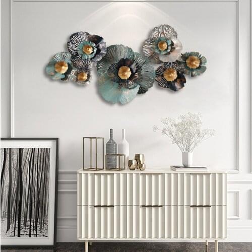 Wall Hangings, Three-dimensional Iron Art Wall Decorations, Light Luxury Background Walls, Creative Home Wall Decorations