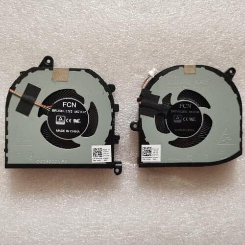 New laptop CPU &GPU cooling Fan For Dell XPS15 9570 M5530 DPN008YY9 DPN0TK9J1
