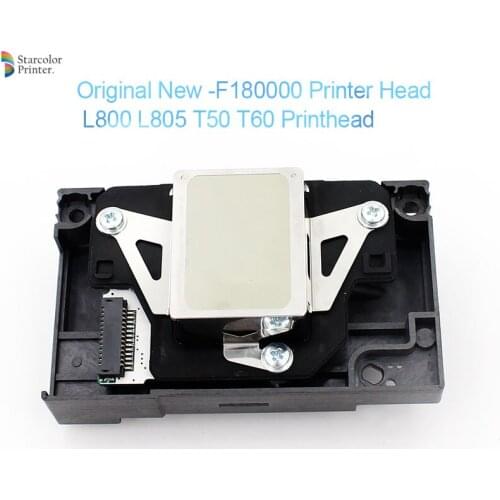 ORIGINAL Printhead F180000 for Epson F180040003 R280 R285 R290 R295 R330 RX610 PX660 PX610 P50 P60 T50 T59 T60 TX650 L800 L801