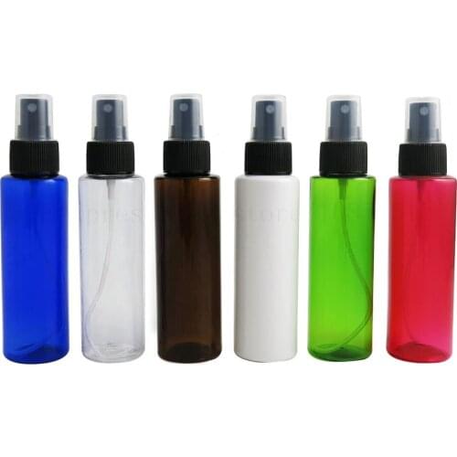 30 x Mist Plastic Spray Bottle Atomizer Pump Sprayer for Essential Oil Aromatherapy Perfume Liquid Travel Empty Bottle 100ml
