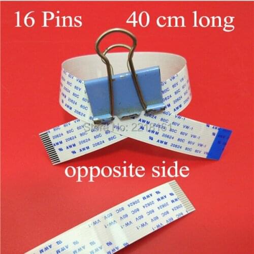 16pins FFC Flat data cable for Epson 5113 head / Xaar 128 head cable (1.0*16p*400mm B)