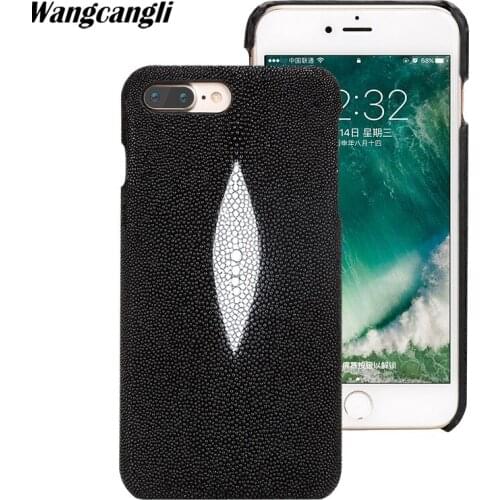 Custom pearl leather phone case For iPhone 7 plus pearl half-pack mobile phone case mobile phone case For iPhone 6 7 8 plus x