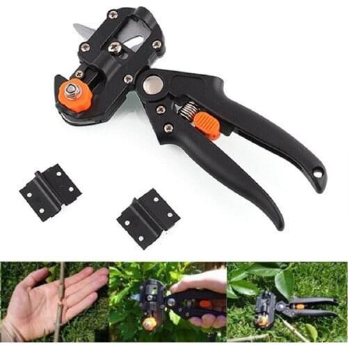 Garden Tools Grafting Pruner Chopper Vaccination Cutting Tree Gardening Tools with 2 Blade Plant Shears Scissor Dropshipping