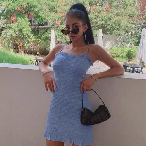 Синие летние платья XIBANI China At AliExpress