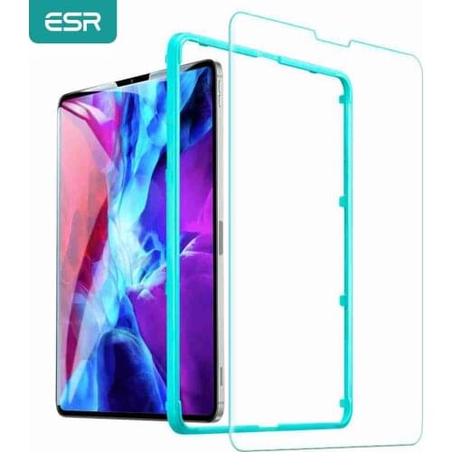 ESR Tempered Glass for iPad Pro 2020 11'' 12.9'' Inch 2nd 4th Generation High Definition Anti Blue-ray Hardness Crystal Film