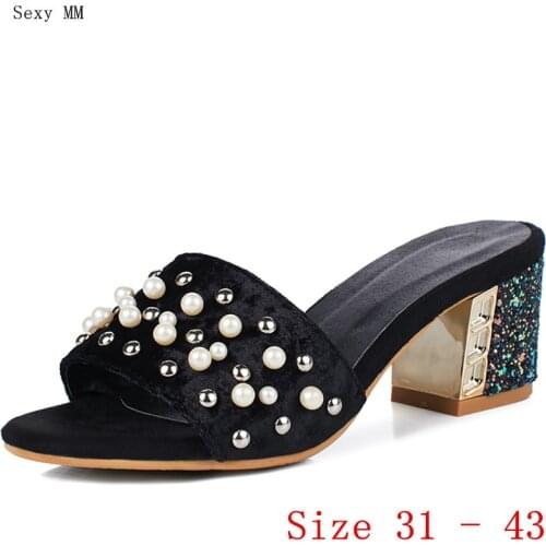 Women High Heel Sandals Shoes Woman High Heels Gladiator Sandals Pumps Small Plus Size 31 32 33 - 40 41 42 43