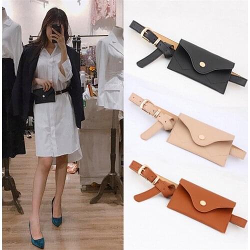 2021 Women Belts Fashion Personality Wish Wallet Design Pin Buckle Female Imitation Leather PU Belts
