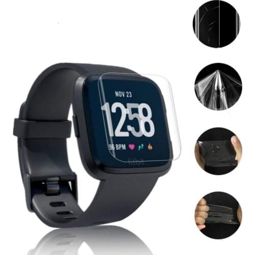 ZUCZUG New Smart Tempered Glass For Fitbit Versa Smart Screen Protector Cover Protective Film Case For Fitbit Versa glass