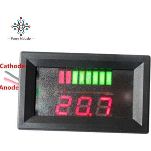 12V Acid Lead Batteries LED Indicator Battery Capacity Digital Tester Voltmeter New Arrival High Quality