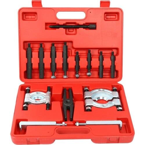 14 Pcs Car Bearing Splitter Gear Puller Fly Wheel Separator Set With B-M-C