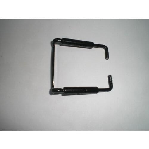 8 PCs Quality Brand New Black color Violin Chin rest clamp 3/4 to 4/4 chin rest screw